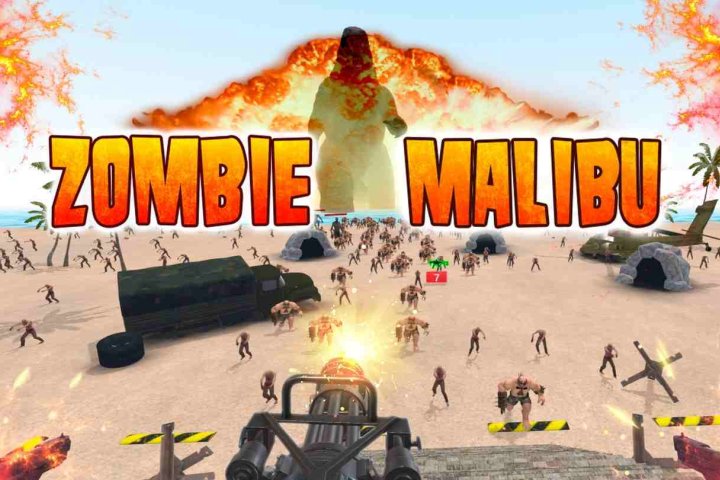 《僵尸马里布阳光》Zombie Malibu Sunshine – Drive Shooter