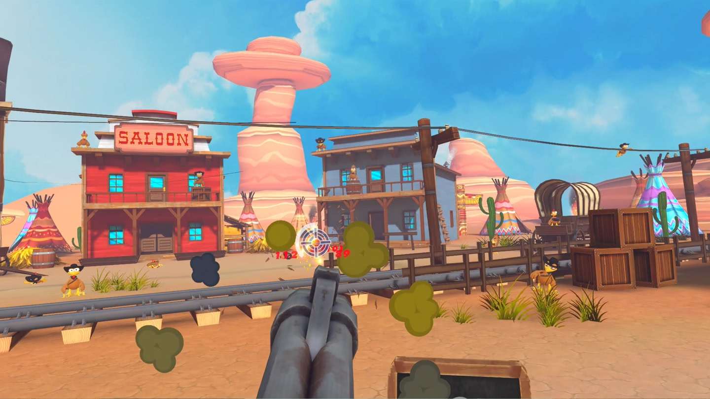 摩尔鸡 VR 爆破