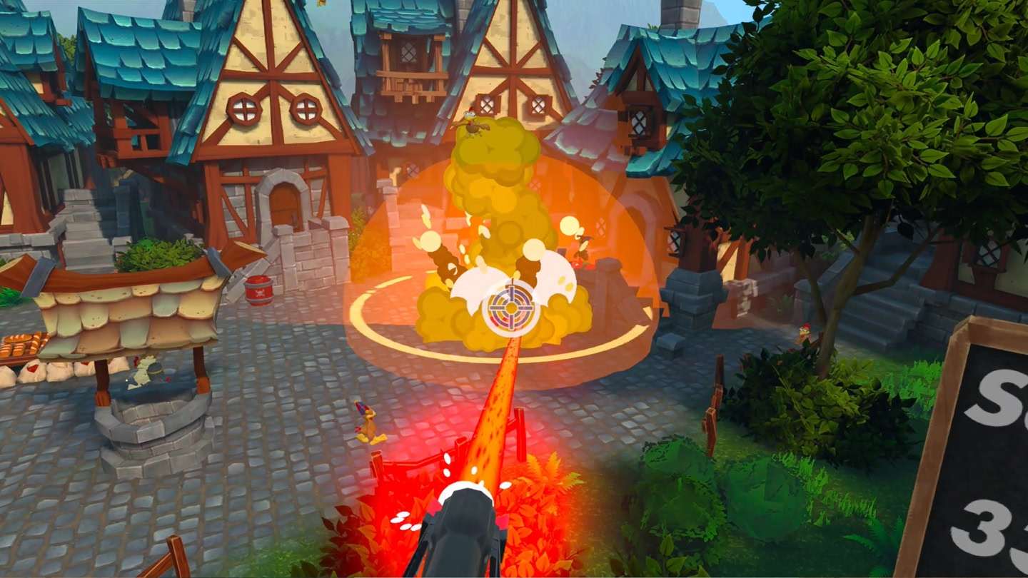 摩尔鸡 VR 爆破