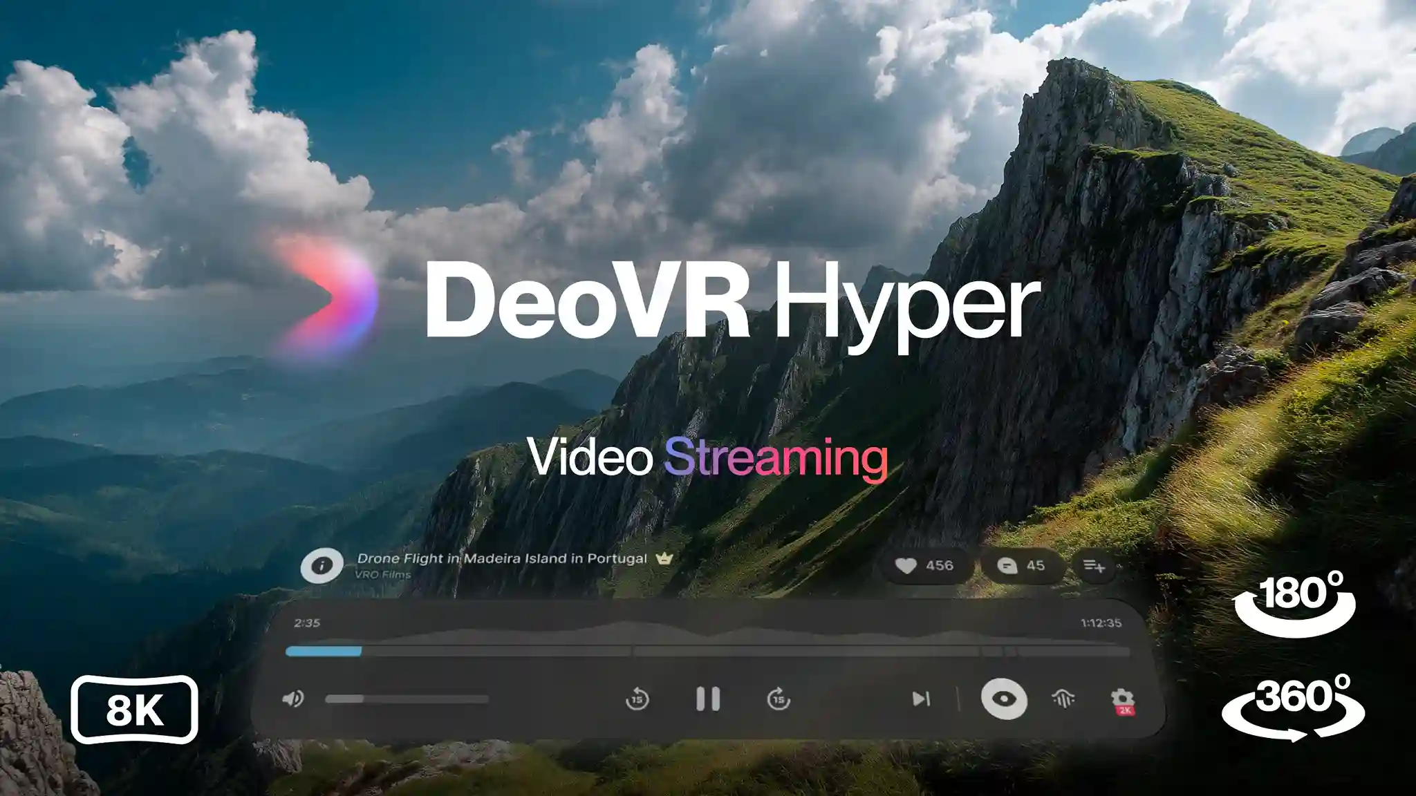 《DeoVR 超级播放器》Hyper DeoVR – VR Video Streaming