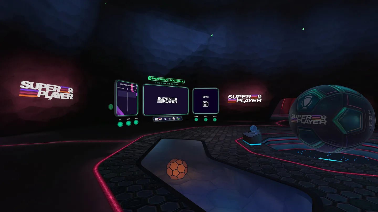 足球超级玩家：VR物理足球