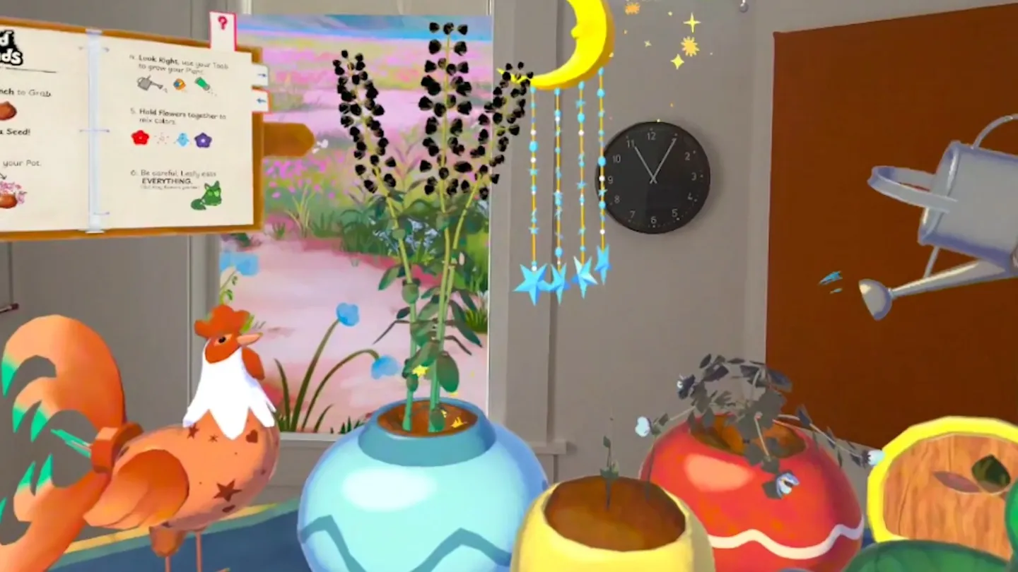 与朋友一起打理花园