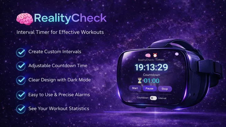 《VR定时提醒器》RealityCheck-Timer