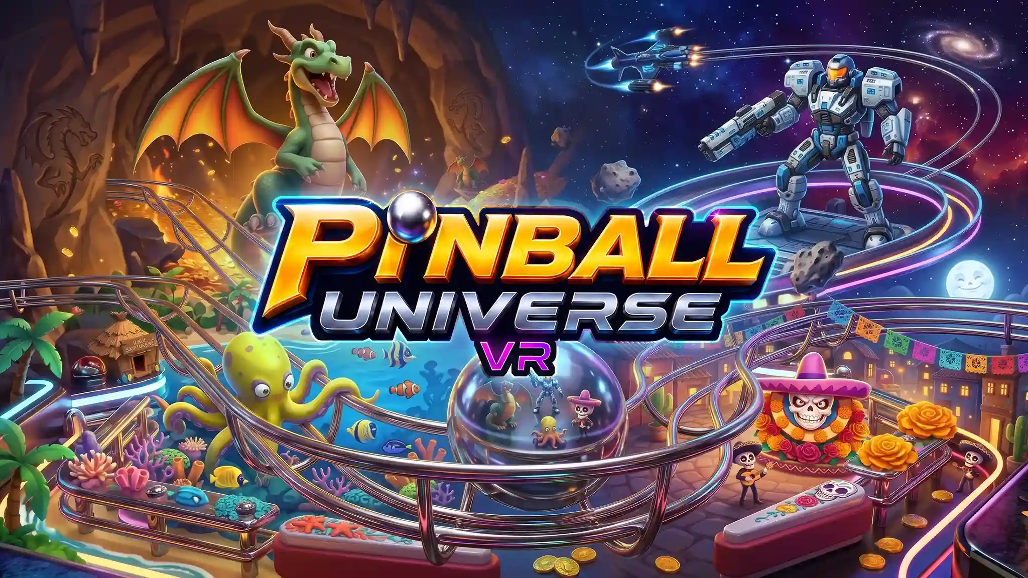 《弹球宇宙 VR》Pinball Universe VR