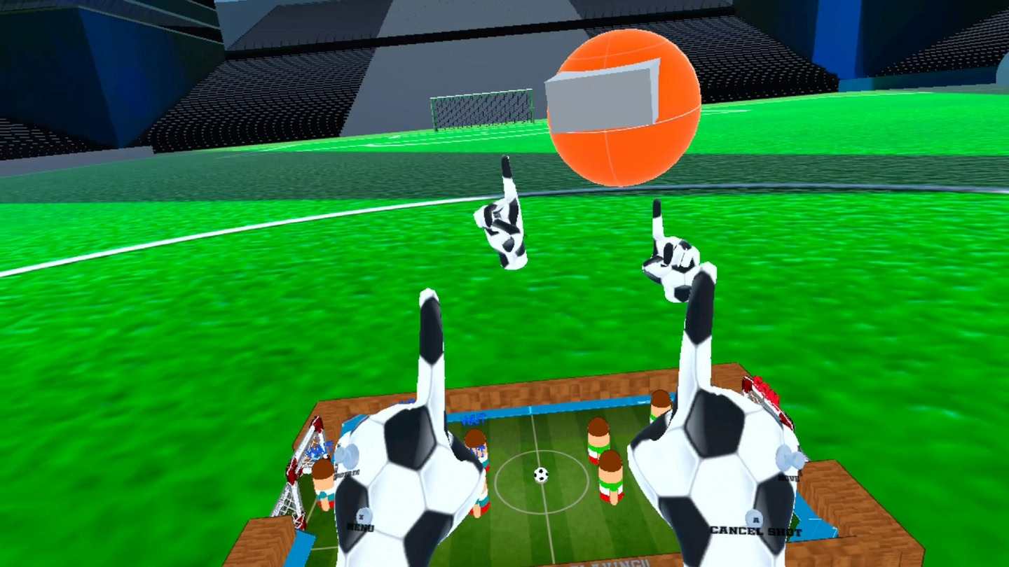 Oculus Quest 游戏《手指足球VR》Finger Soccer VR