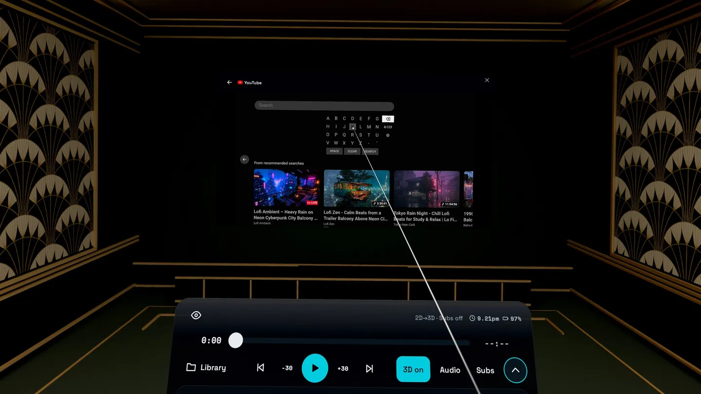 Meta Quest 工具《深度 3D 视频播放器》Depthray 3D Video Player