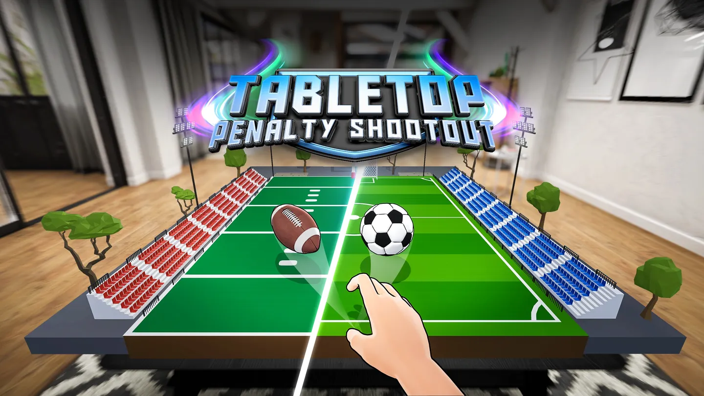 Meta Quest 游戏《桌面点球大战》Tabletop Penalty Shootout