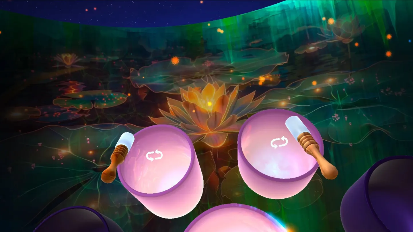 Meta Quest 游戏《声音疗愈体验》Sound Bath by TRIPP