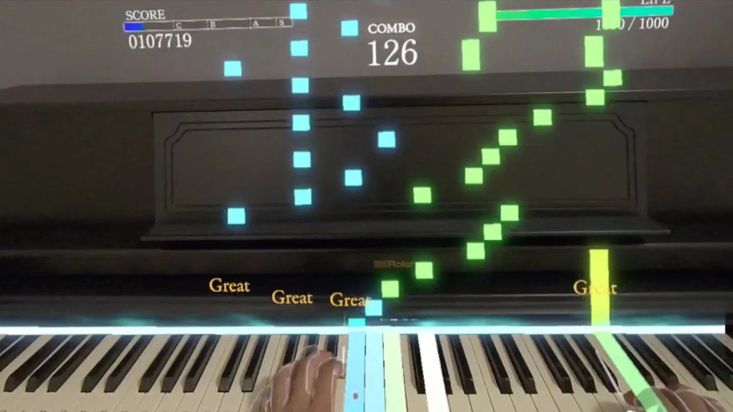 Meta Quest 游戏《数码钢琴演奏》Sigure: VR Piano Game
