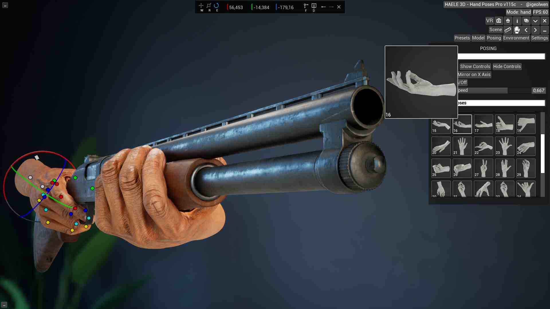 HAELE 3D - 手部动作 Pro - 绘画参考(HAELE 3D – Hand Poses Pro )