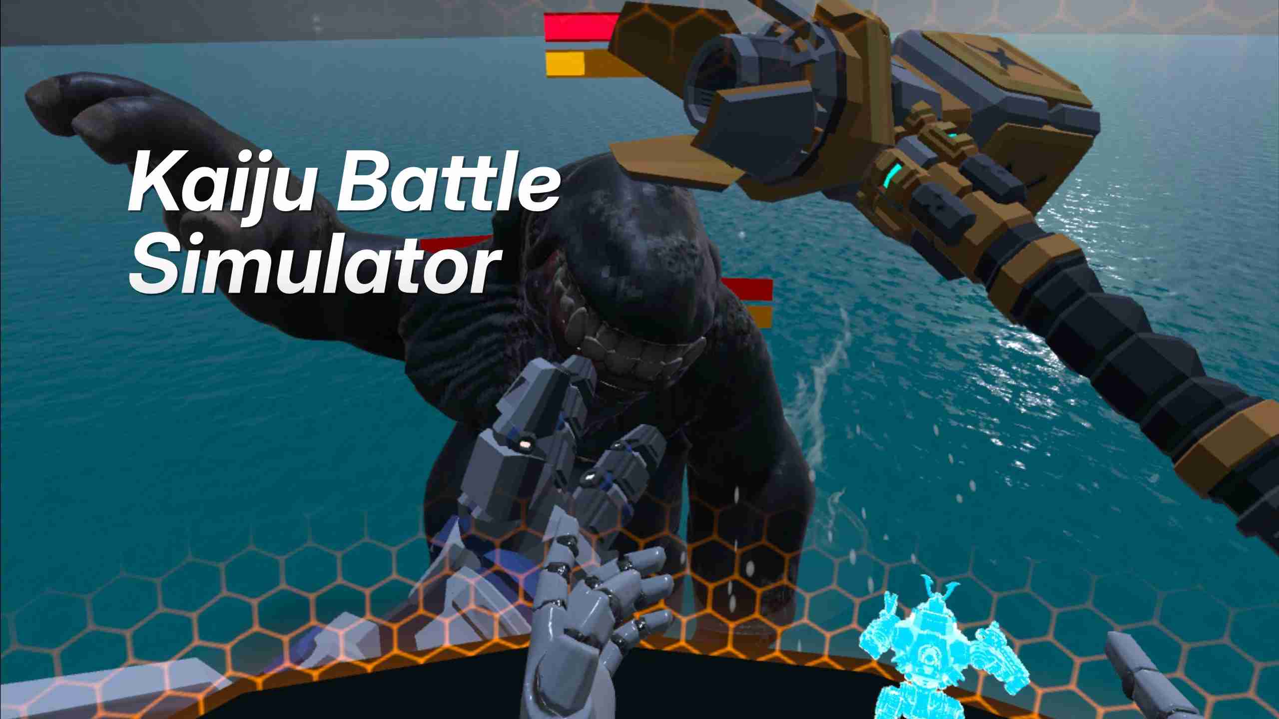 Oculus Quest 游戏《怪兽战斗模拟器》Kaiju Battle Simulator