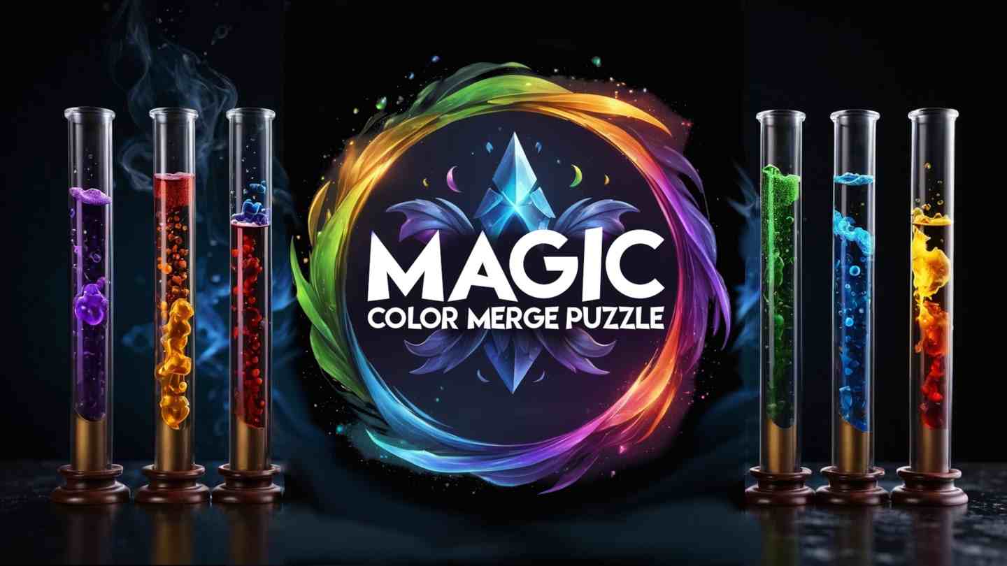 Meta Quest 游戏《魔法色彩合并拼图》Magic Color Merge Puzzle