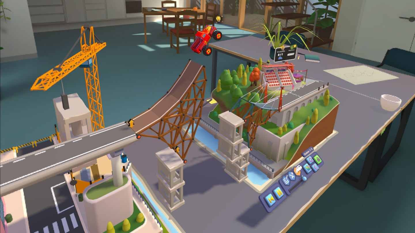 Meta Quest 游戏《桥梁建造者工作室》Bridge Constructor Studio