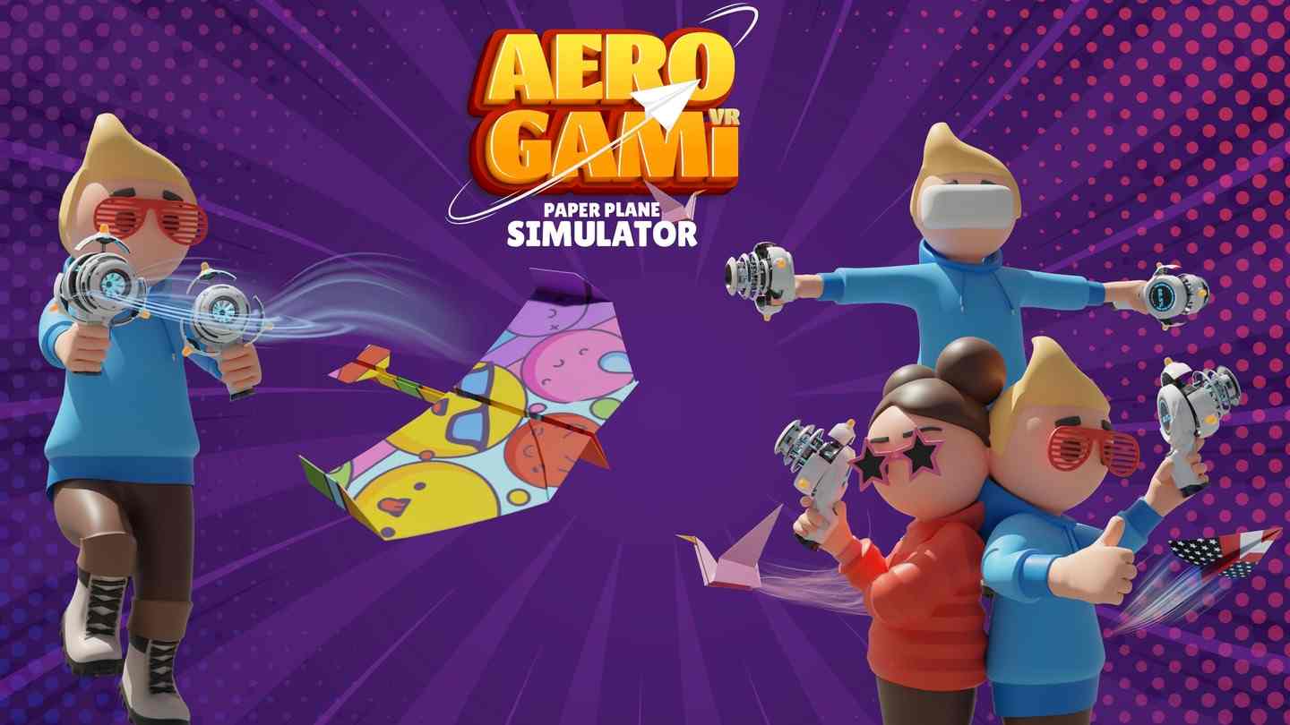 Meta Quest 游戏《航空纸机模拟器VR》AEROGAMI VR: PAPER PLANE SIMULATOR