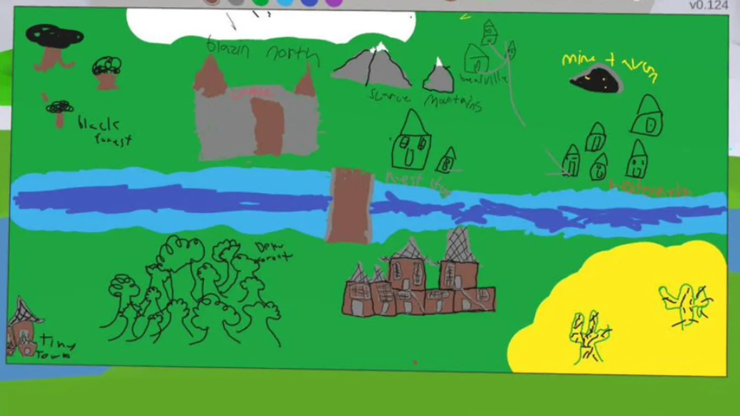 Meta Quest 游戏《涂鸦板：绘画》Doodle Board