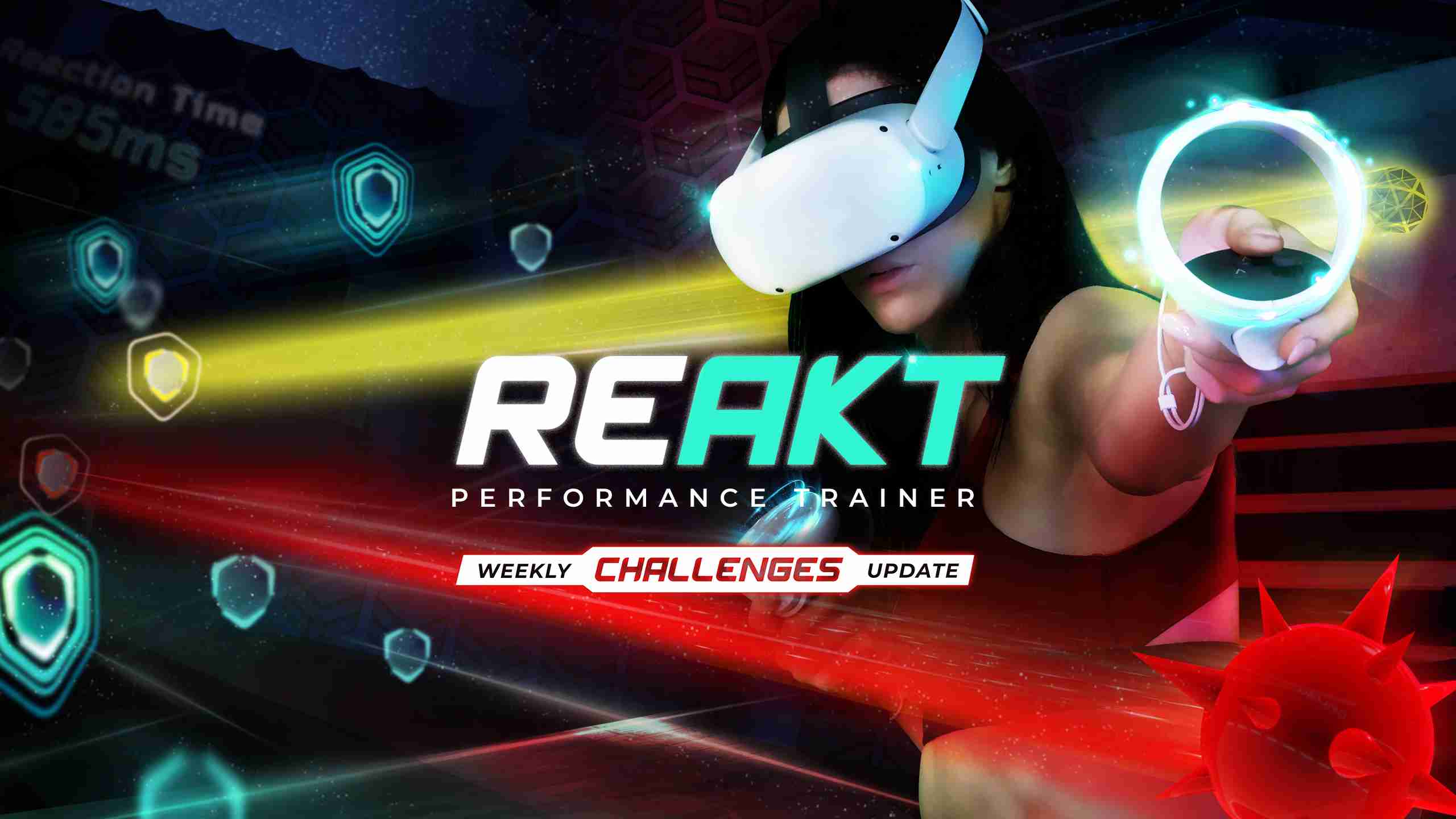 Oculus Quest 游戏《运动教练师》REAKT Performance Trainer