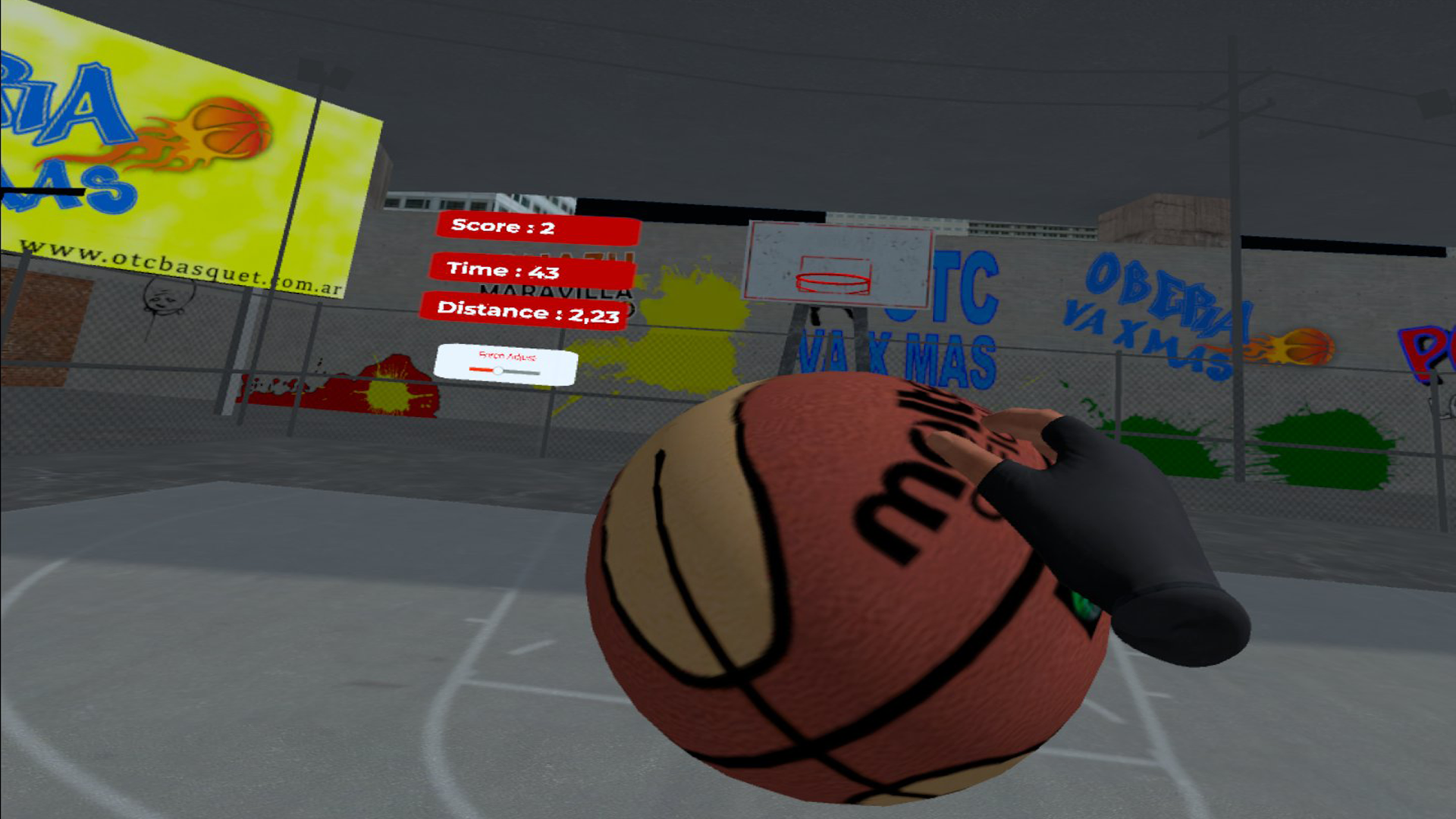 《篮球VR游戏》Basketball VR Game