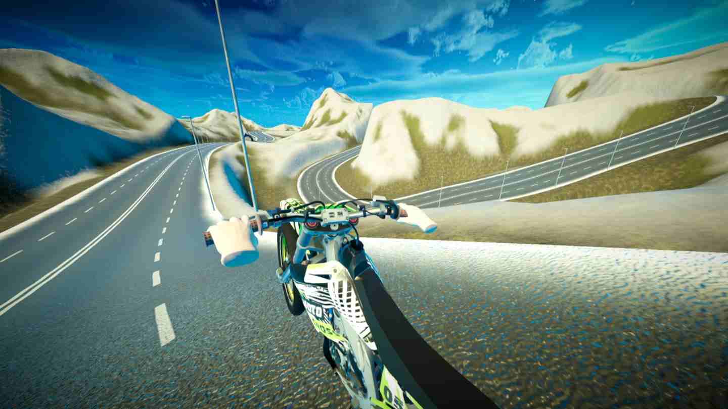 Meta Quest 游戏《摩托车轨道VR》Off Track VR