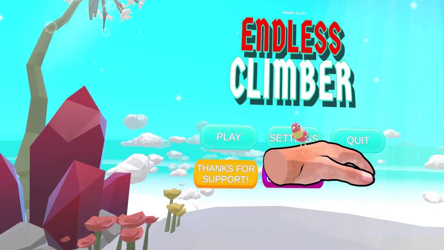 Meta Quest 游戏《无尽的攀登者》Endless Climber