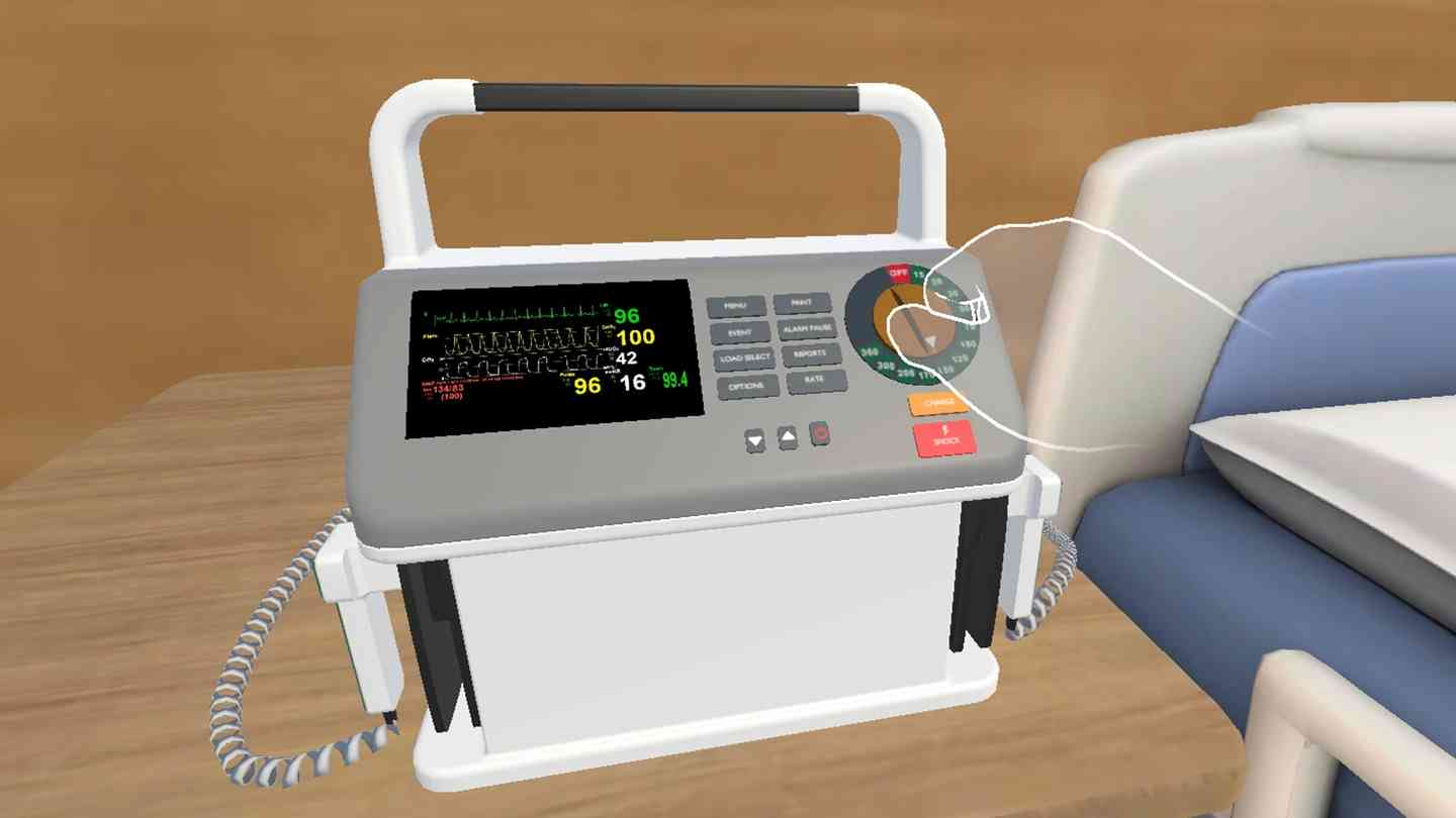 Meta Quest 游戏《手动除颤器模拟器》Manual Defibrillator Simulator