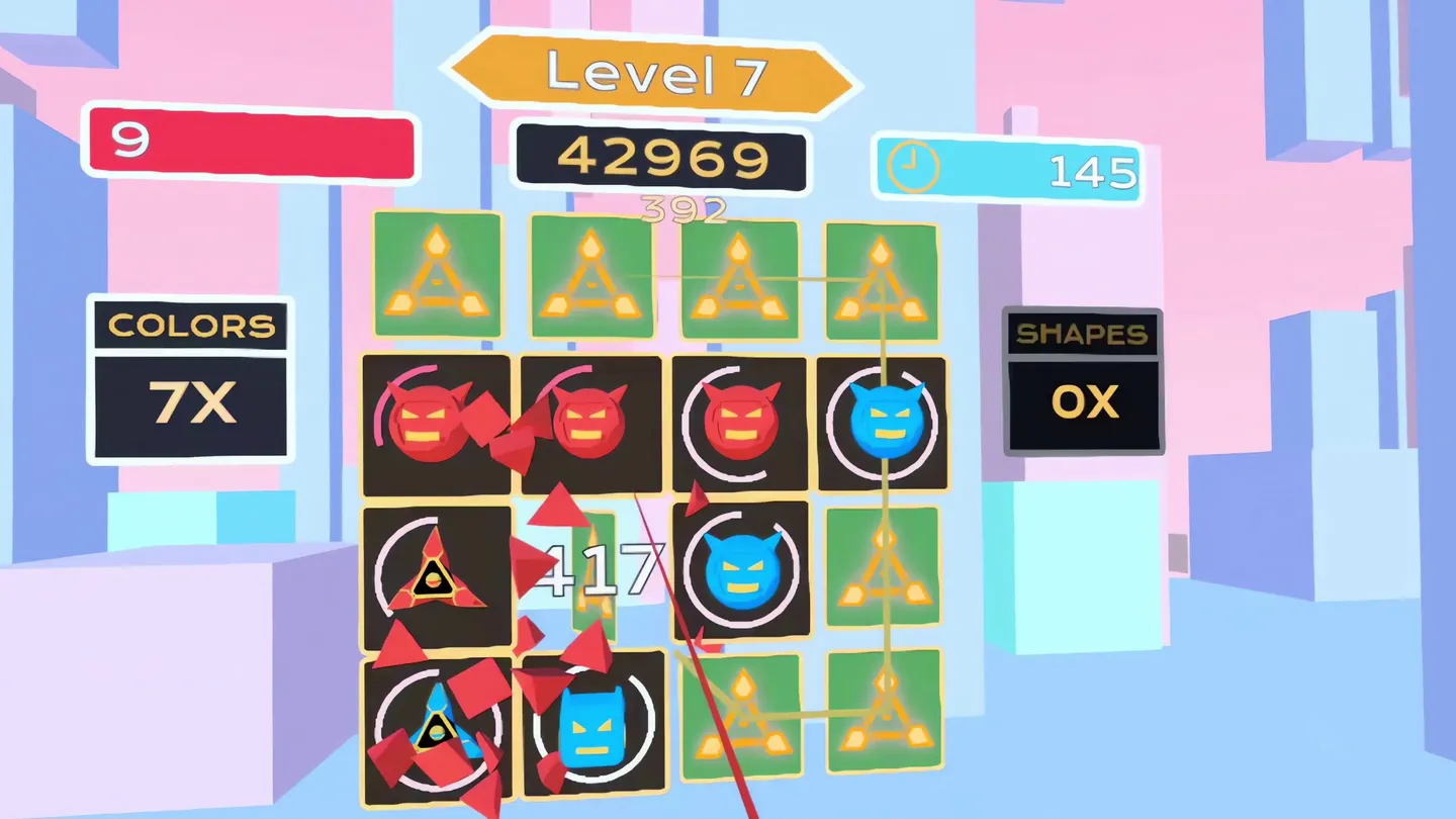 Meta Quest 游戏《射击消消乐》GRIDFLOW