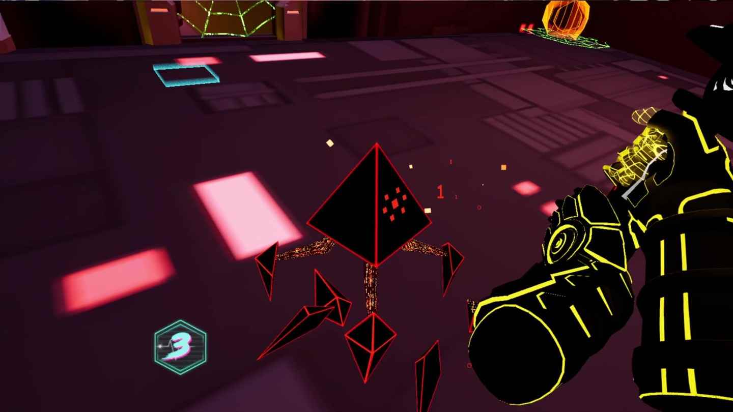 Oculus Quest 游戏《霓虹骑士》Knights of Neon