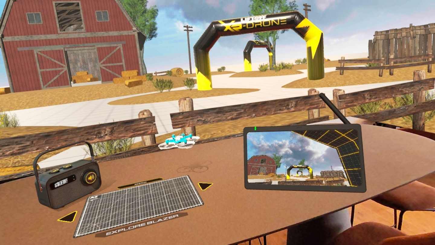 Meta Quest 游戏《无人机》Liftoff: XR