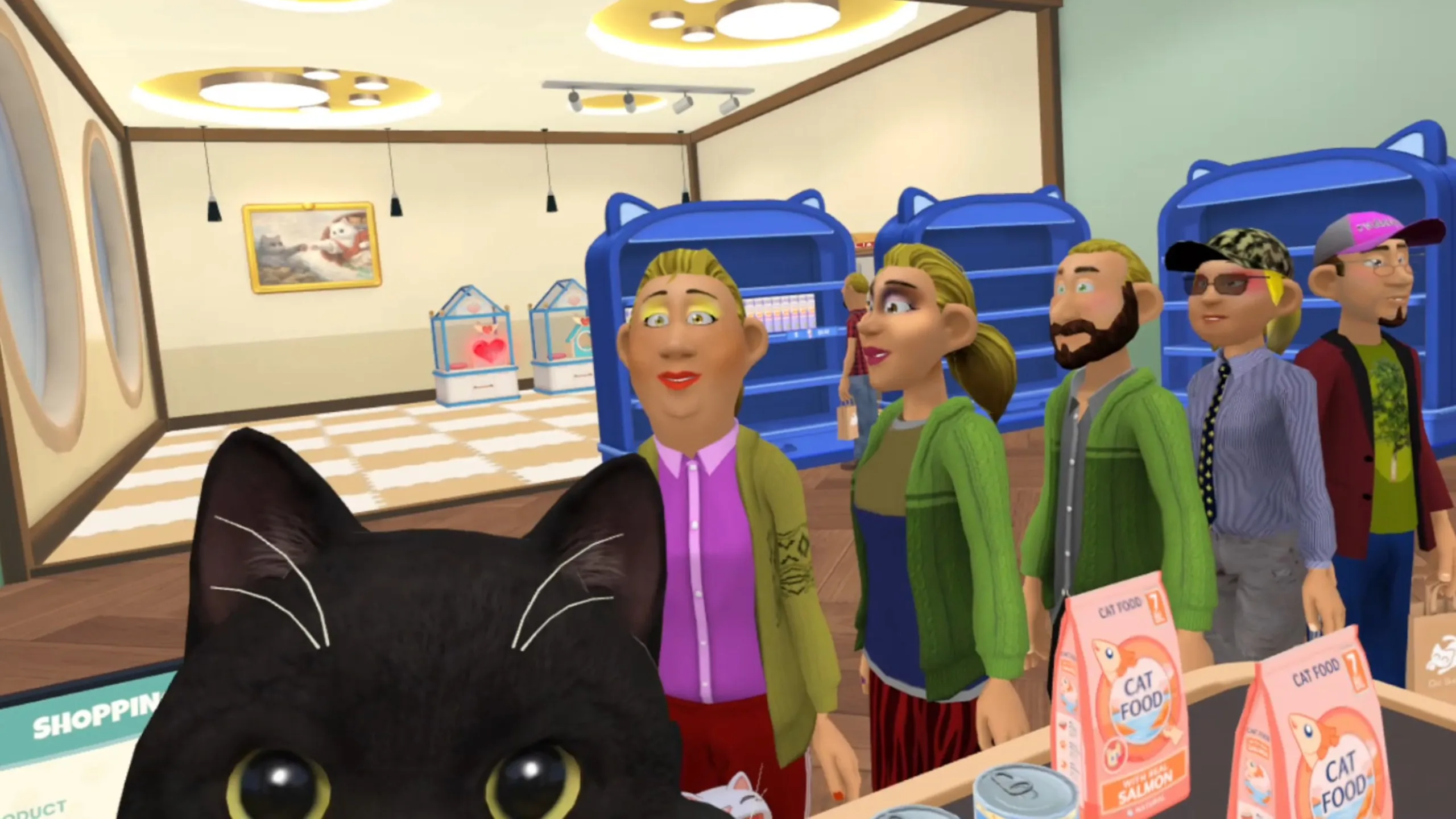 Meta Quest 游戏《猫咪商店模拟器》Cat Shop Simulator: Meow Mart