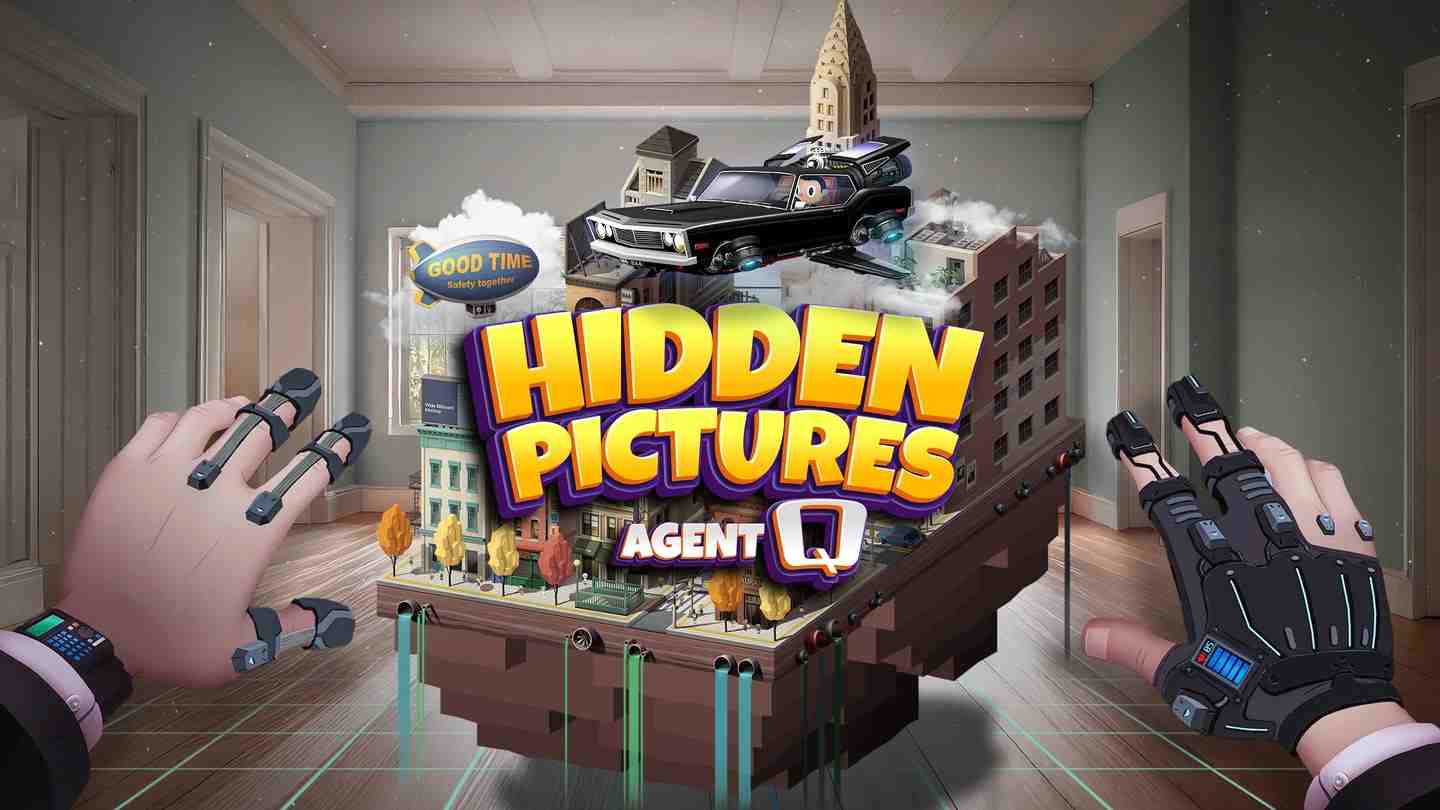 Meta Quest 游戏《隐藏的图片：特工Q》Hidden Pictures: Agent Q
