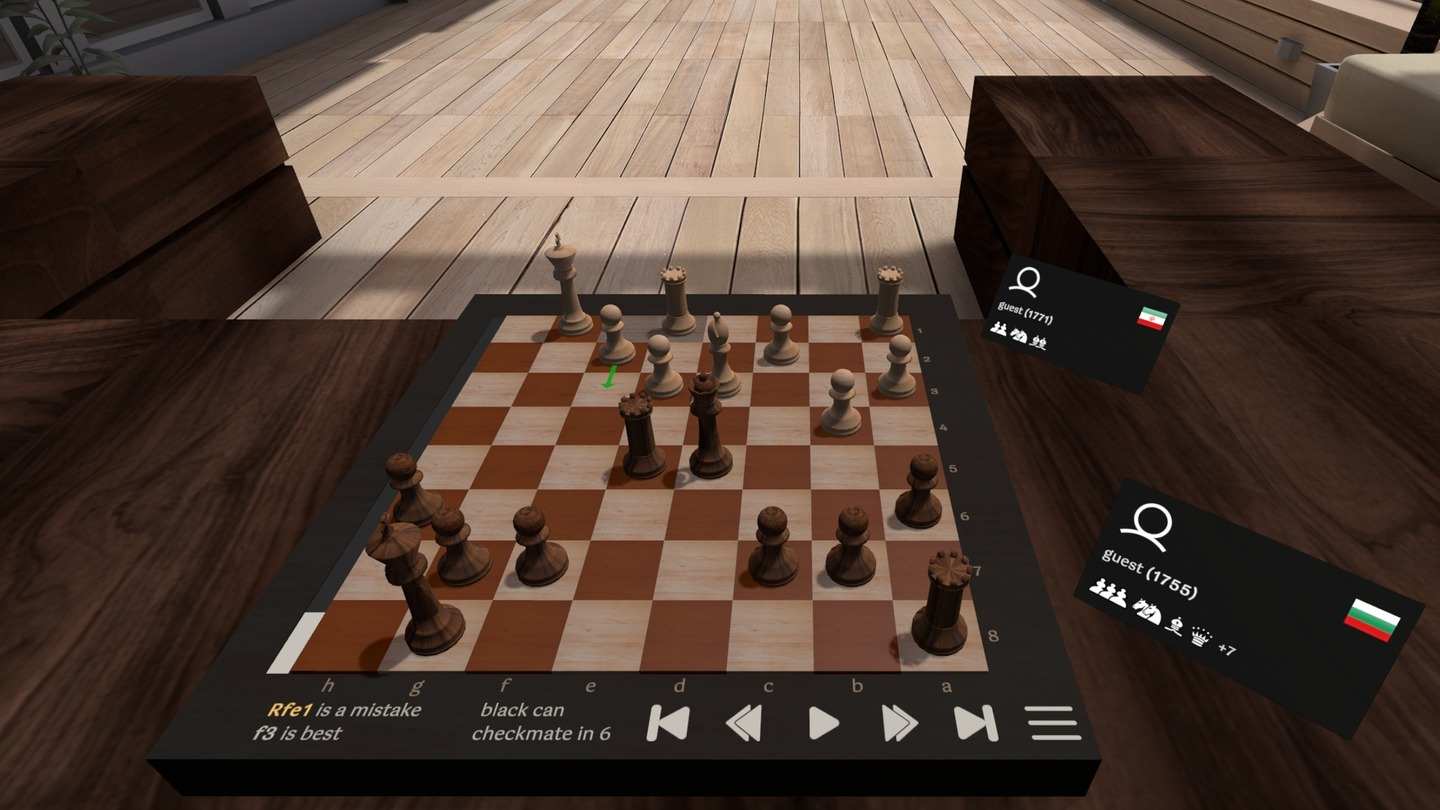 Oculus Quest 游戏《虚拟象棋》Virtual Chess