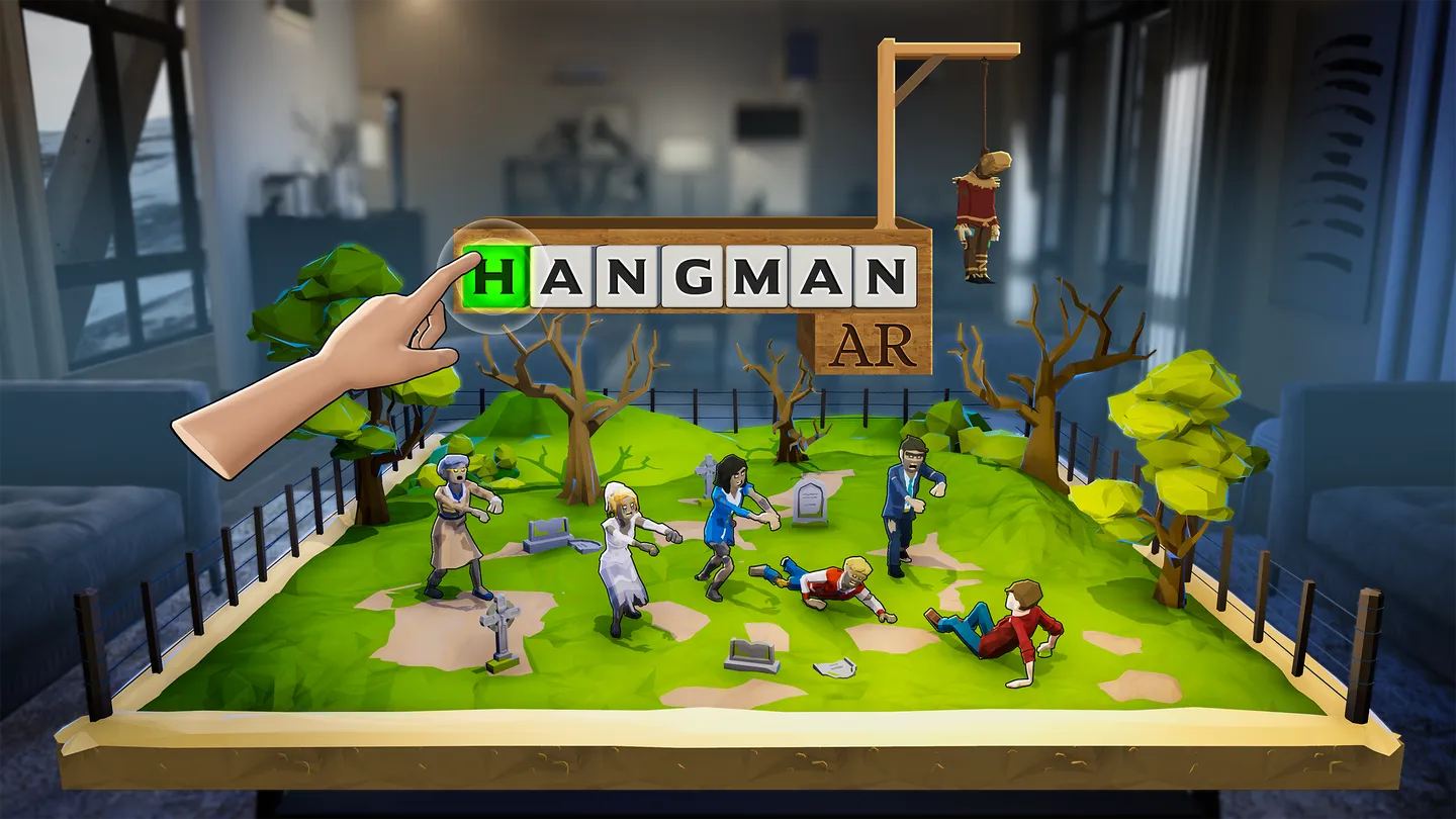 Meta Quest 游戏《绞刑架AR》Hangman AR