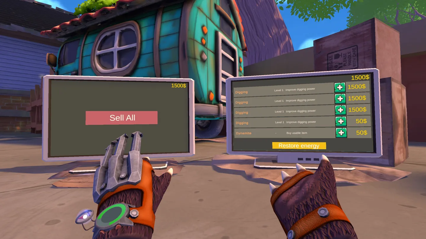 Meta Quest 游戏《挖个洞》Mole a Hole