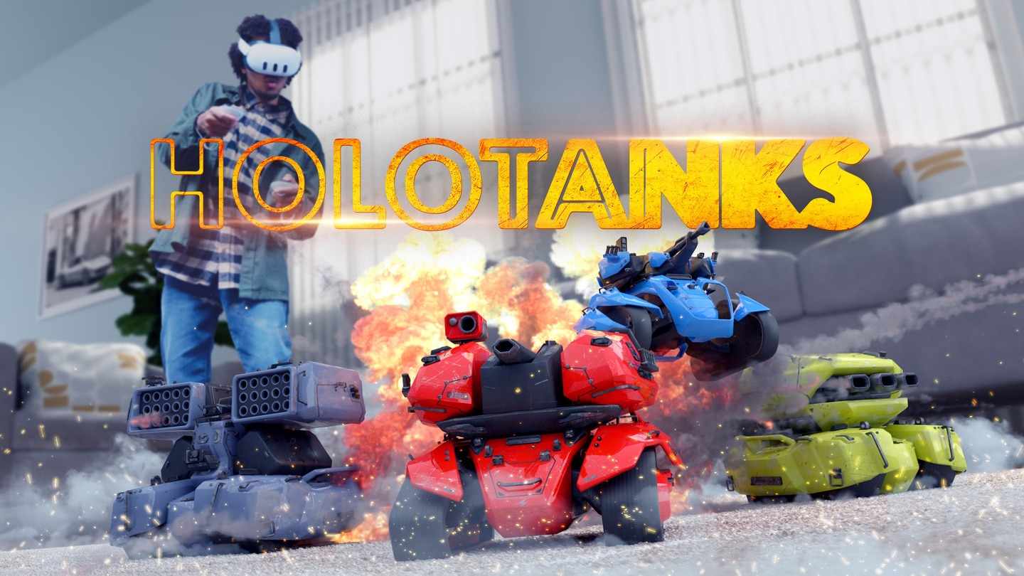 Oculus Quest 游戏《全息坦克》Holotanks