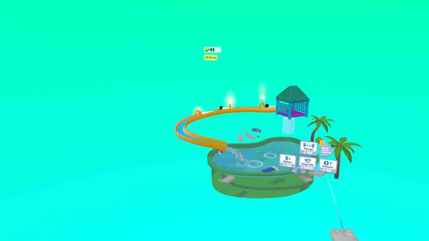 Meta Quest 游戏《水上乐园大亨》Aquapark Tycoon