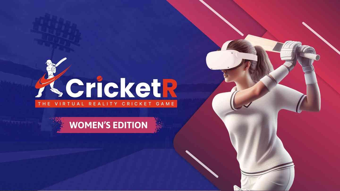 Oculus Quest 游戏《VR 板球游戏 女子版》CricketR The Womens Edition - The VR Cricket Game
