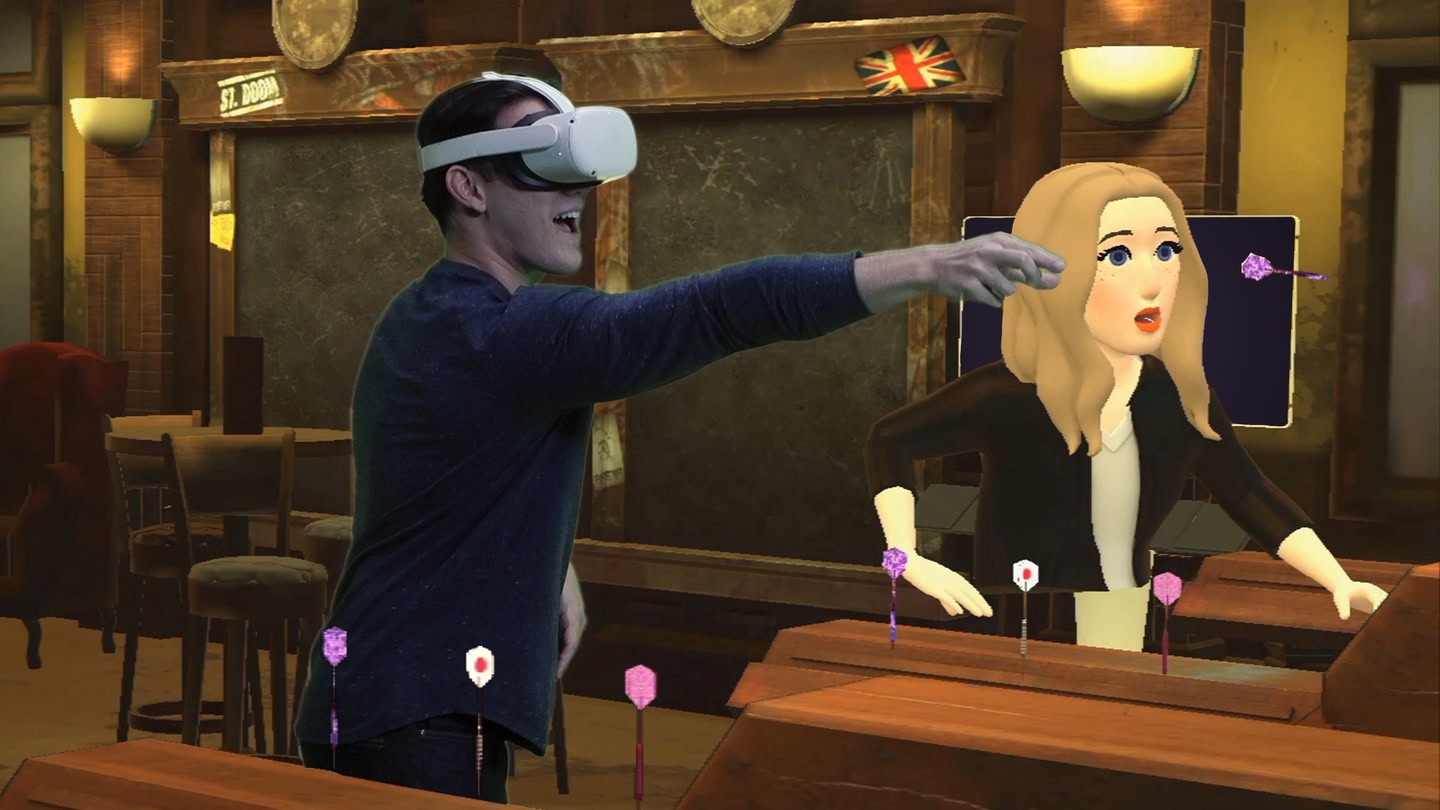 Oculus Quest 游戏《趣味飞镖》ForeVR Darts