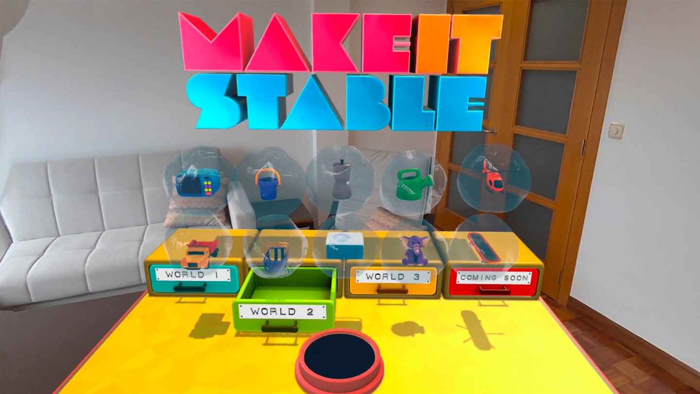 Oculus Quest 游戏《叠叠乐》Make It Stable