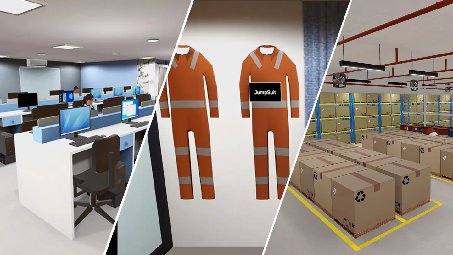 Meta Quest 游戏《工业安全教育》INDUSTRIAL SAFETY VR