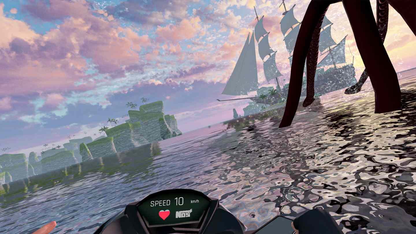 Oculus Quest 游戏《水上滑行》Aqua Glide