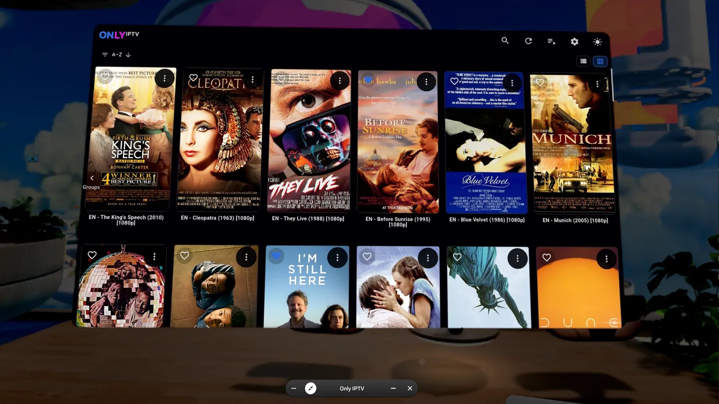 Meta Quest 游戏《直播电视》OnlyIPTV