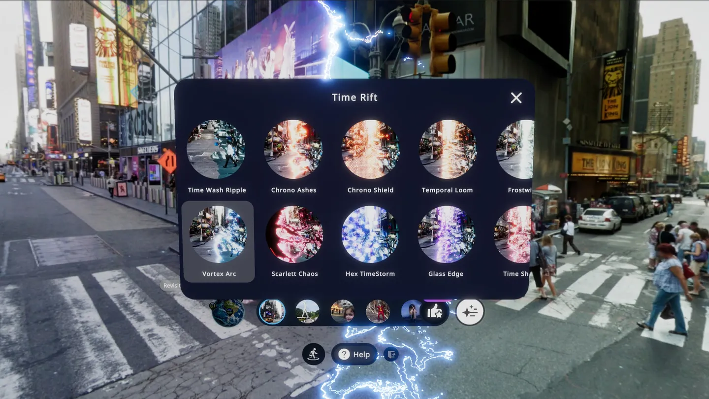 Meta Quest 游戏《重访：穿越时空》Revisit: Time Travel with Google Earth