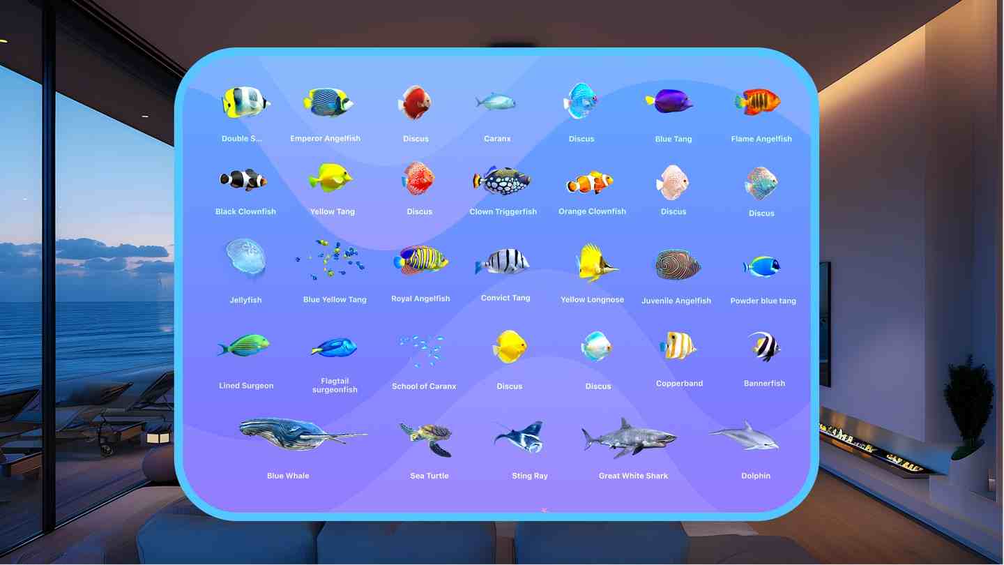 Oculus Quest 游戏《水族馆探险》Aquarium Adventures