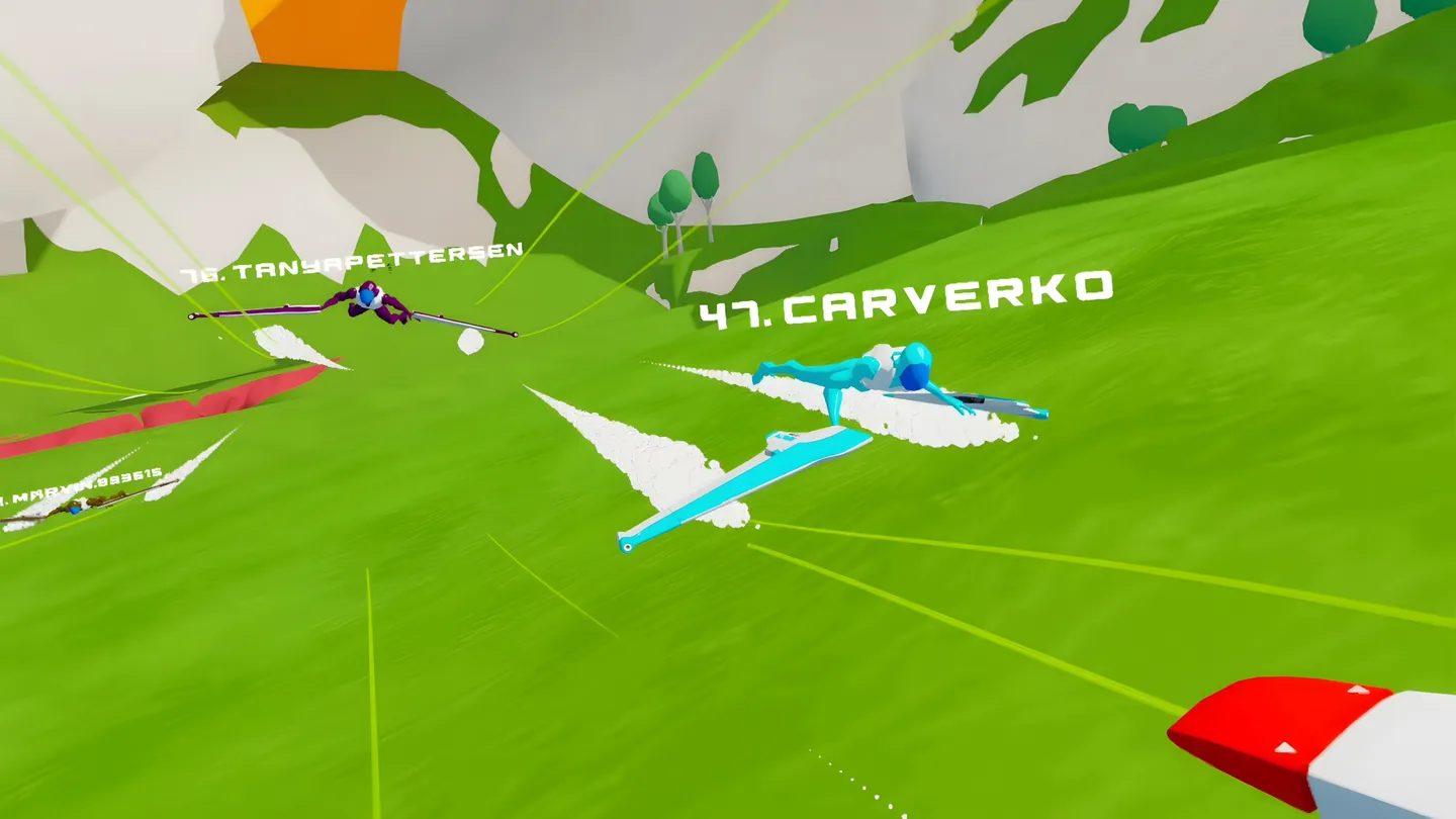 Meta Quest 游戏《天空冲浪者》Aerosurfer