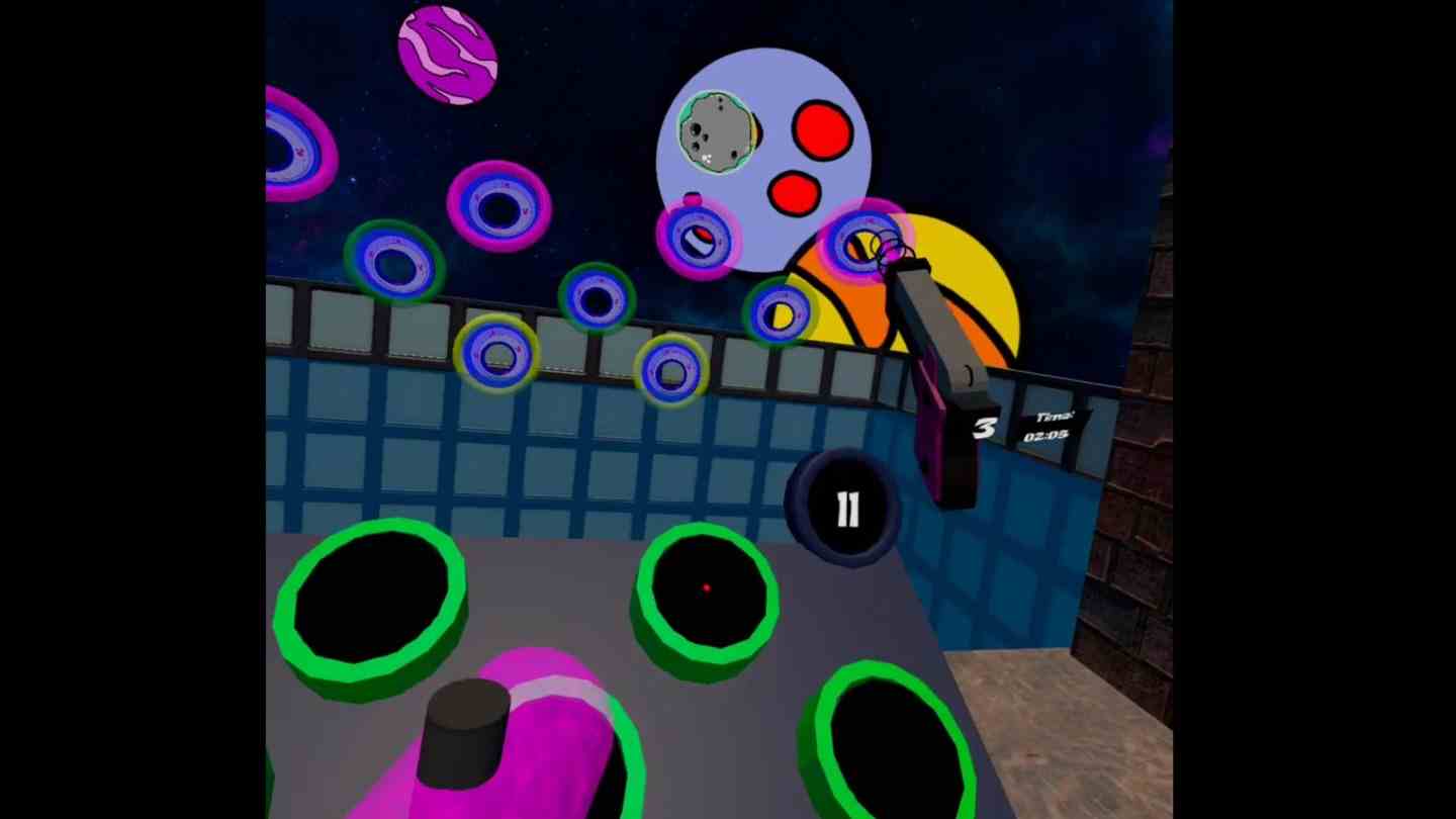 Oculus Quest 游戏《趣味打地鼠》Wack-Ammo
