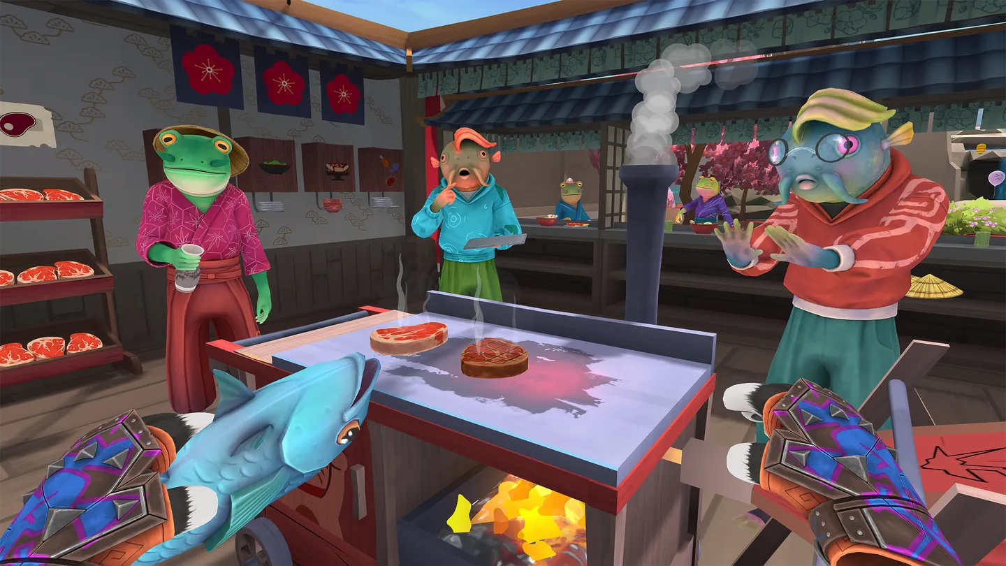 Meta Quest 游戏《卡塔纳：红花》Catana: Red Flowers