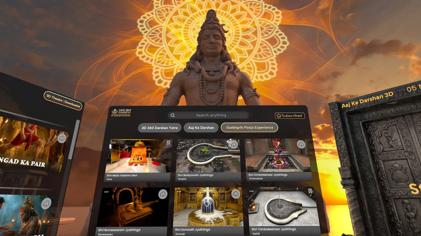Meta Quest 游戏《罕见景象》Durlabh Darshan