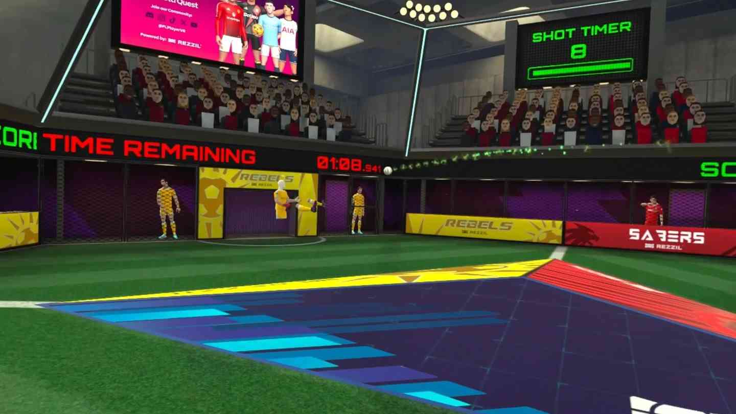 Meta Quest 游戏《六角足球》Hexball