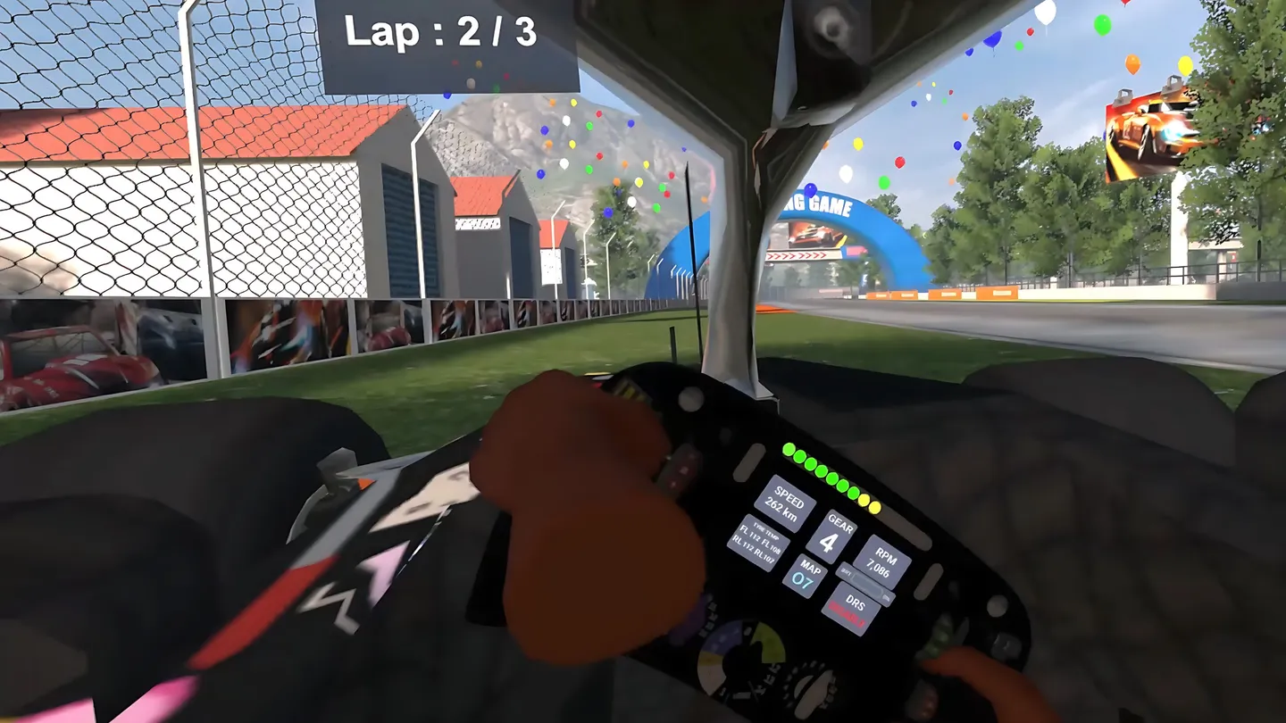 Meta Quest 游戏《超级F1》Hyper F1