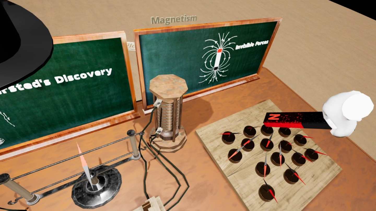 Oculus Quest 教育《磁铁实验》Faraday’s Magnets