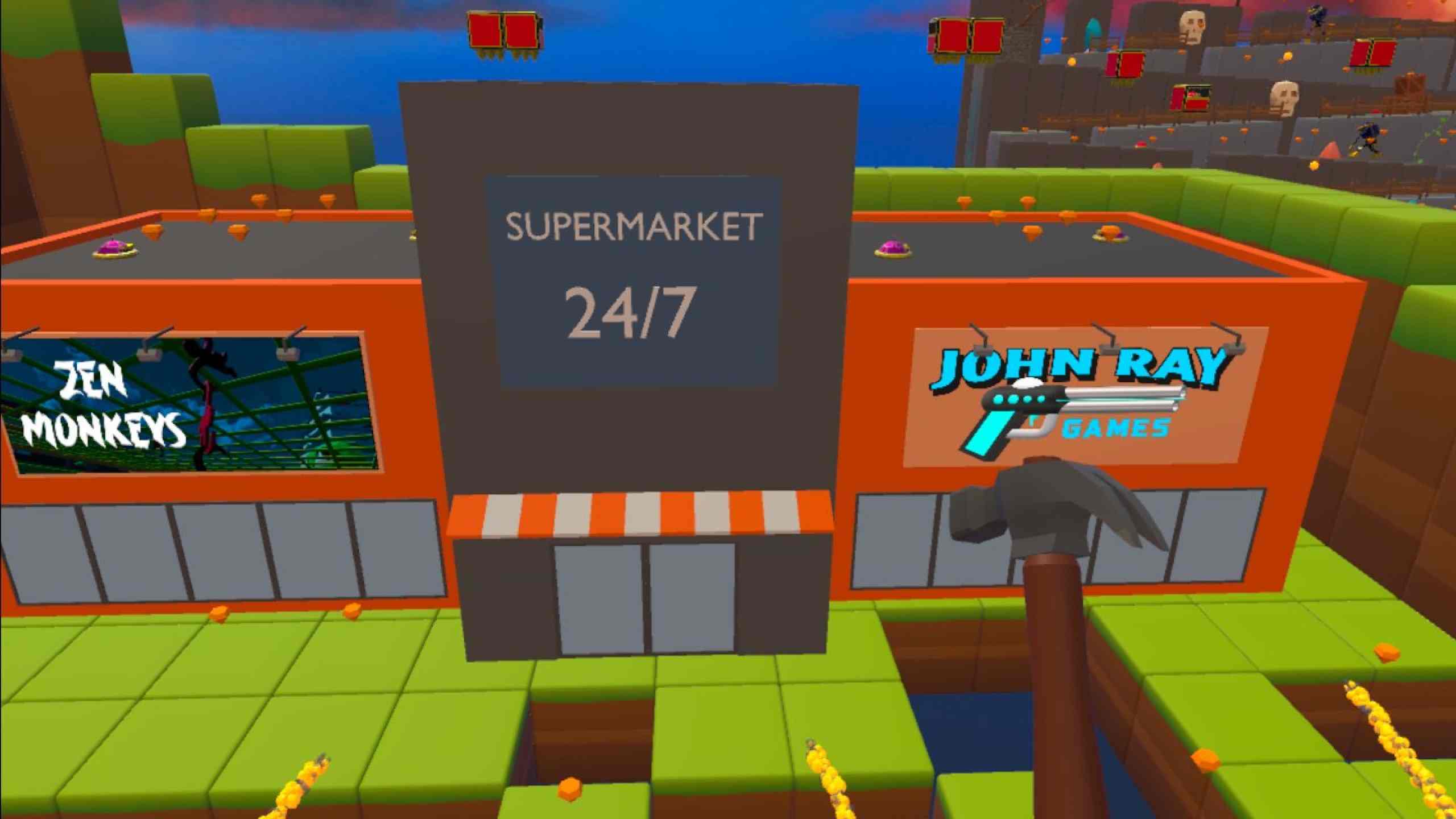 Oculus Quest 游戏《锤击时间》Hammer Time: VR Platformer